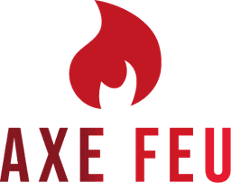 Logo AXE FEU — sécurité incendie